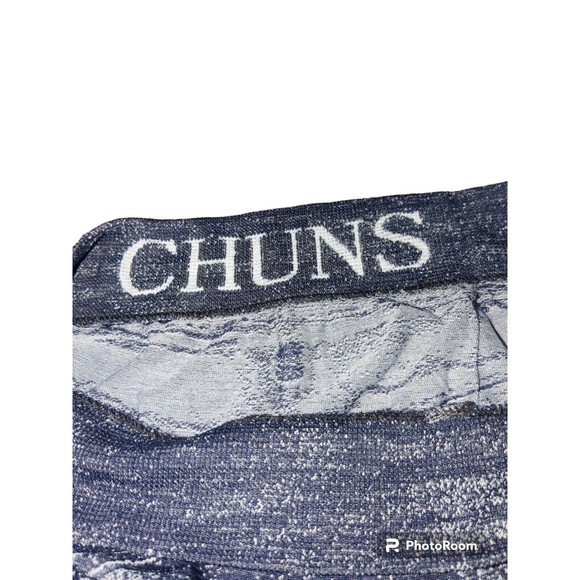 Women's Chuns Plamtree Blue Stretch Leggings Jeggings Soft Lightweight One Size - Picture 4 of 8